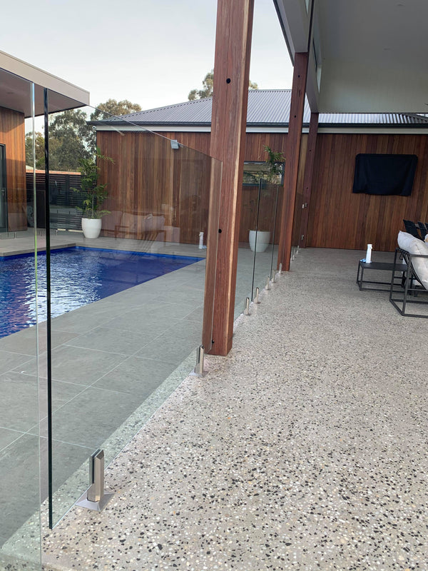 professional installation for pool fencing in a house