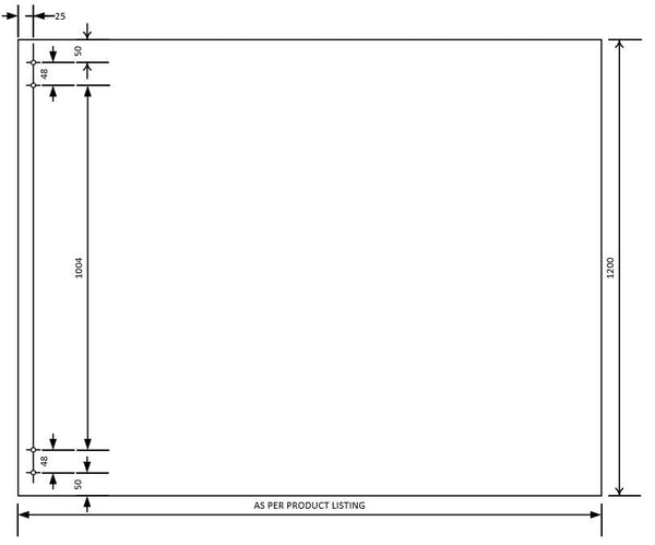 Heavy Duty Hinge Panels | Pool Fence Panels | Melbourne | Specifications