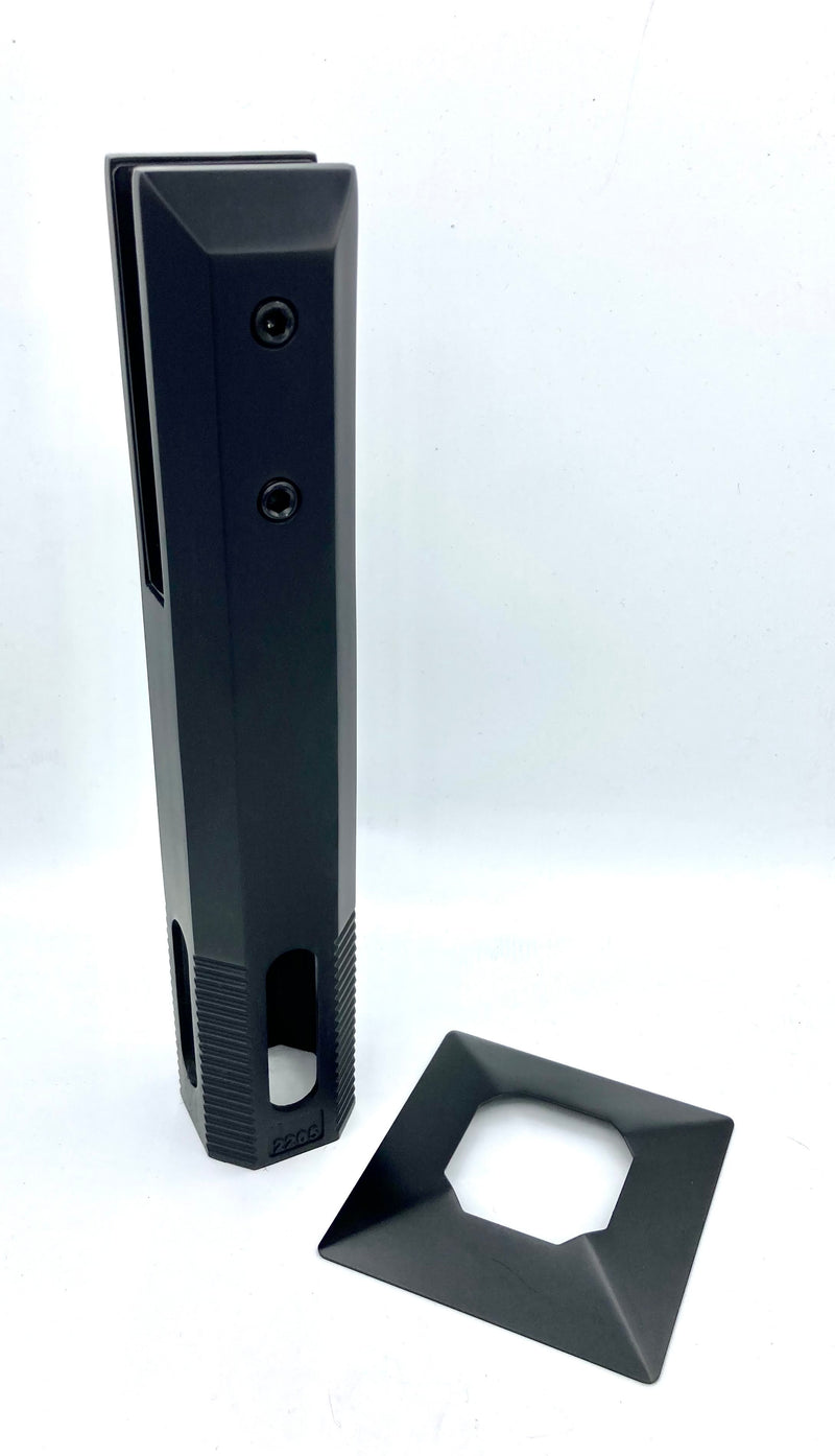 Core Drilled Spigot & Cover black