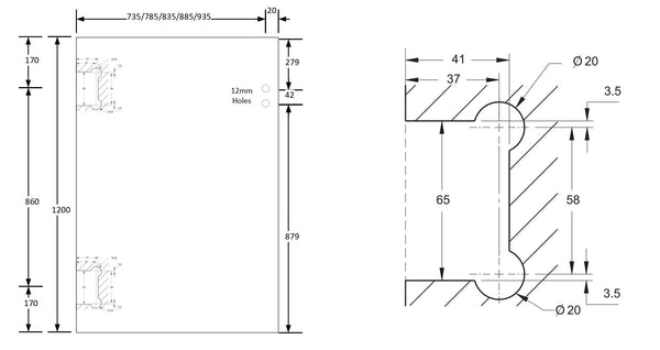 Polaris Glass To Glass Pool Gate | Glass Fence Panels | Melbourne